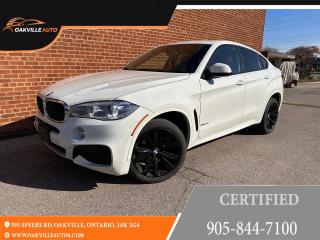 Used 2016 BMW X6 Certified, White on Red Leather, xDrive35i for sale in Oakville, ON