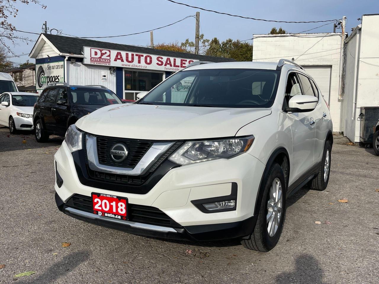 Used 2018 Nissan Rogue AWD SV/BT/PWR SEATED/BACKUP CAMERA/CERTIFIED. for sale in Scarborough, ON