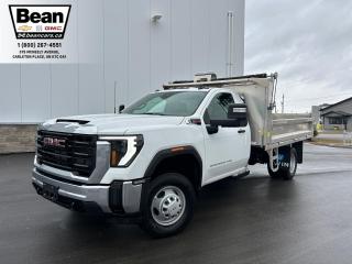 <h2><span style=font-size:16px><span style=color:#2ecc71><strong>Check out this 2024 GMC Sierra 3500HD Chassis Pro!</strong></span></span></h2>

<p><span style=font-size:14px>Powered by a Duramax 6.6L Turbo Diesel engine with up to470hp & up to 975 lb.-ft. of torque.</span></p>

<p><span style=font-size:14px><strong>Comfort & Convenience Features:</strong> includes remote entry, trailering mirrors, cruise control & 17 painted steel wheels.</span></p>

<p><span style=font-size:14px><strong>Infotainment Tech & Audio:</strong> includes GMC infotainment system with 7 diagonal colour touchscreen,AM/FM stereo, Bluetooth streaming, wireless Apple CarPlay & Android Auto capable.</span></p>

<p><span style=font-size:14px><strong>This truck also comes equipped with the following package</strong></span></p>

<p><span style=font-size:14px><strong>Convenience Package: </strong>includes EZ lift power lock & release tailgate, deep tinted rear glass, LED cargo bed lighting, rear window defogger & cruise control.</span></p>

<h2><span style=font-size:16px><span style=color:#2ecc71><strong>Come test drive this truck today!</strong></span></span></h2>

<h2><span style=font-size:16px><span style=color:#2ecc71><strong>613-257-2432</strong></span></span></h2>