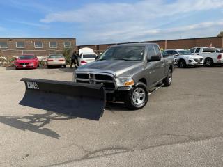 2012 RAM 1500 SNOW PLOW