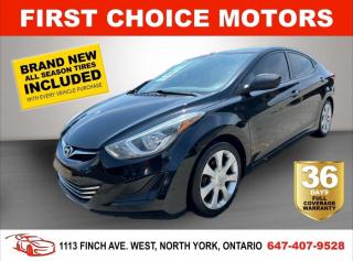 Used 2014 Hyundai Elantra GL ~AUTOMATIC, FULLY CERTIFIED WITH WARRANTY!!!~ for sale in North York, ON