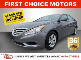 Welcome to First Choice Motors, the largest car dealership in Toronto of pre-owned cars, SUVs, and vans priced between $5000-$15,000. With an impressive inventory of over 300 vehicles in stock, we are dedicated to providing our customers with a vast selection of affordable and reliable options. <br><br>Were thrilled to offer a used 2013 Hyundai Sonata GL, grey color with 175,000km (STK#6755) This vehicle was $9990 NOW ON SALE FOR $7990. It is equipped with the following features:<br>- Automatic Transmission<br>- Heated seats<br>- Bluetooth<br>- Power windows<br>- Power locks<br>- Power mirrors<br>- Air Conditioning<br><br>At First Choice Motors, we believe in providing quality vehicles that our customers can depend on. All our vehicles come with a 36-day FULL COVERAGE warranty. We also offer additional warranty options up to 5 years for our customers who want extra peace of mind.<br><br>Furthermore, all our vehicles are sold fully certified with brand new brakes rotors and pads, a fresh oil change, and brand new set of all-season tires installed & balanced. You can be confident that this car is in excellent condition and ready to hit the road.<br><br>At First Choice Motors, we believe that everyone deserves a chance to own a reliable and affordable vehicle. Thats why we offer financing options with low interest rates starting at 7.9% O.A.C. Were proud to approve all customers, including those with bad credit, no credit, students, and even 9 socials. Our finance team is dedicated to finding the best financing option for you and making the car buying process as smooth and stress-free as possible.<br><br>Our dealership is open 7 days a week to provide you with the best customer service possible. We carry the largest selection of used vehicles for sale under $9990 in all of Ontario. We stock over 300 cars, mostly Hyundai, Chevrolet, Mazda, Honda, Volkswagen, Toyota, Ford, Dodge, Kia, Mitsubishi, Acura, Lexus, and more. With our ongoing sale, you can find your dream car at a price you can afford. Come visit us today and experience why we are the best choice for your next used car purchase!<br><br>All prices exclude a $10 OMVIC fee, license plates & registration  and ONTARIO HST (13%)