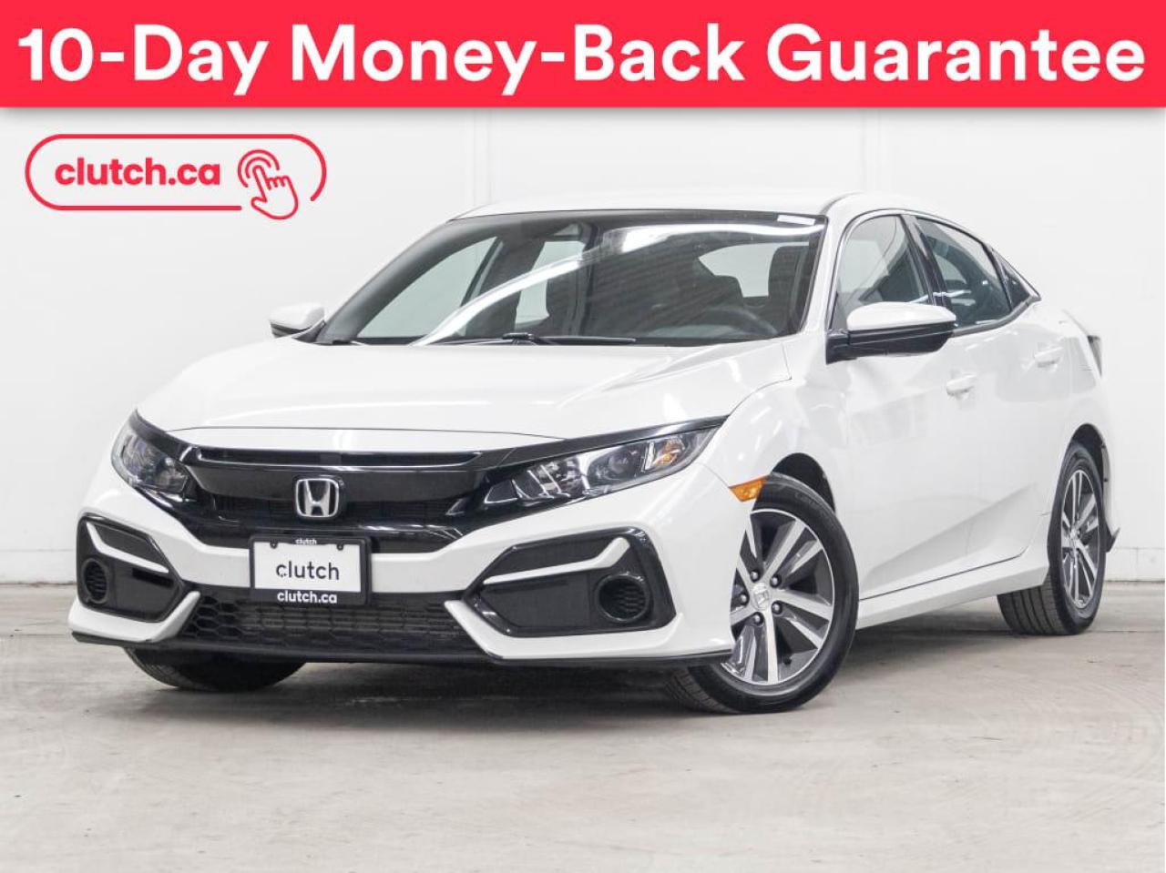 Used 2020 Honda Civic Hatchback LX w/ Apple CarPlay & Android Auto, Adaptive Cruise Control, A/C for sale in Toronto, ON