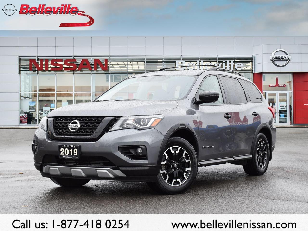Used 2019 Nissan Pathfinder SL Premium LEATHER SUNROOF NAV ONE OWNER for sale in Belleville, ON