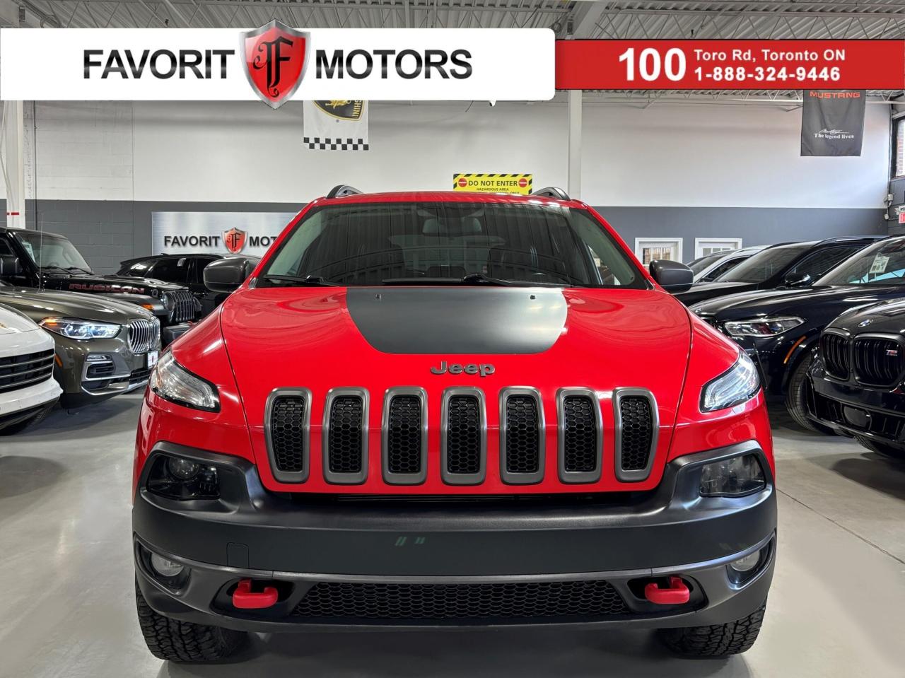 Used 2017 Jeep Cherokee Trailhawk|4X4|TRAILRATED|SELECTERRAIN|HEATEDSEATS| for sale in North York, ON
