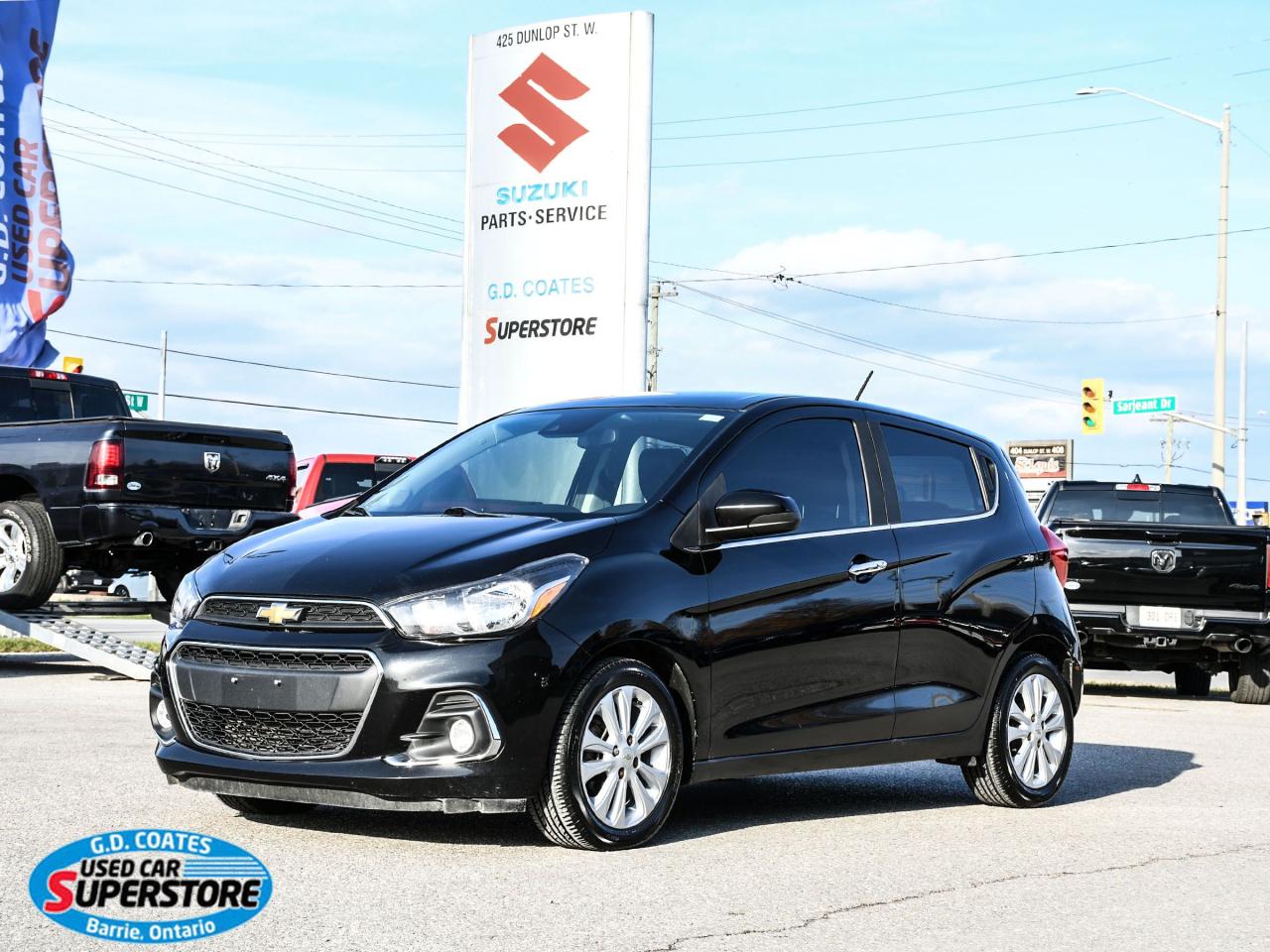 Used 2017 Chevrolet Spark LT ~Backup Cam ~Bluetooth ~Leather Interior for sale in Barrie, ON