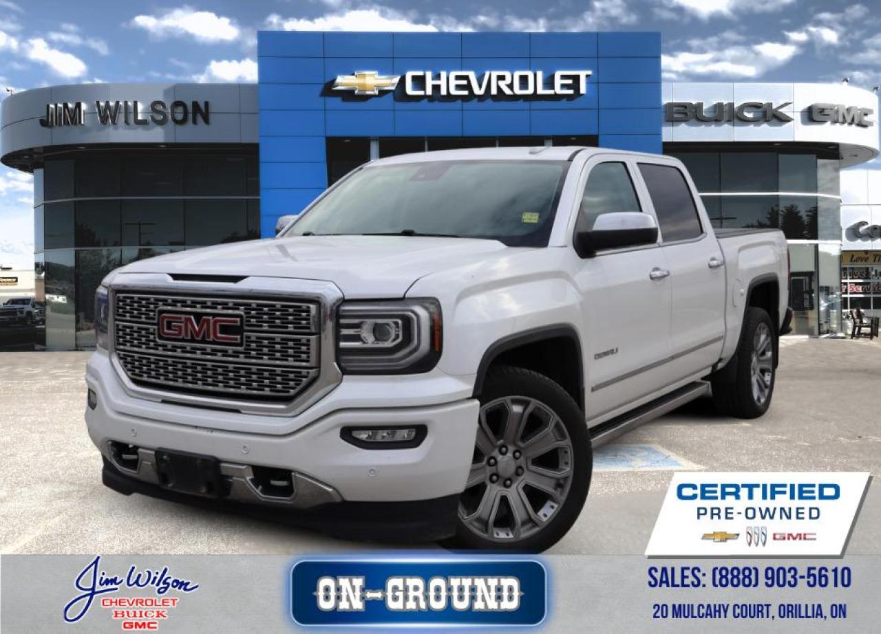 Used 2018 GMC Sierra 1500 4WD Crew Cab 147  Denali | SUNROOF | REMOTE START for sale in Orillia, ON