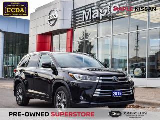 Used 2019 Toyota Highlander Limited AWD|7 Seats|Blind Spot|Navi|Lane Departure for sale in Maple, ON