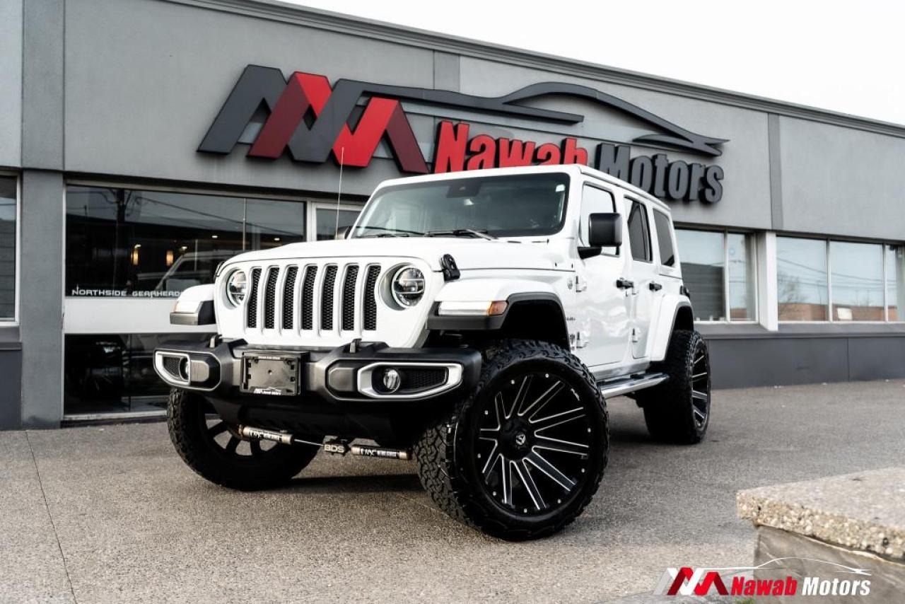 Used 2021 Jeep Wrangler SAHARA|4x4|FUEL ALLOYS|LIFTED|BDS NX2 NITRO SERIES SHOCKS| for sale in Brampton, ON