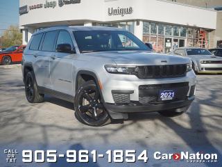 Used 2021 Jeep Grand Cherokee L Altitude 4x4| SUNROOF| LOCAL TRADE| LOW KM'S| for sale in Burlington, ON