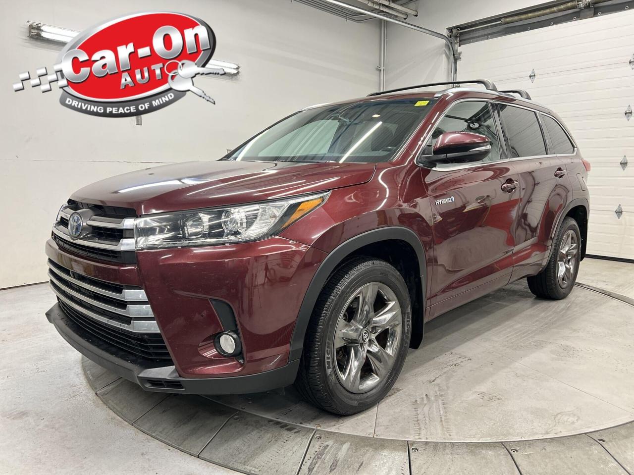Used 2017 Toyota Highlander HYBRID LIMITED HYBRID AWD| PANO ROOF | 360 CAM | LOW KMS! for sale in Ottawa, ON