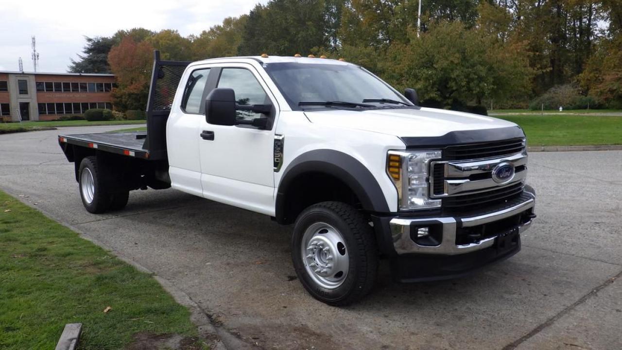 Used 2019 Ford F-550 11 Foot Flat Deck 4WD for sale in Burnaby, BC