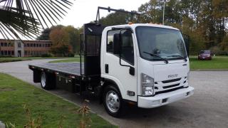 Used 2016 Isuzu NPR 16 foot Flat Deck for sale in Burnaby, BC