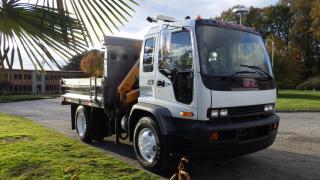 Used 2006 GMC 7500 Dump Truck With Crane 3 Seater Diesel With Air Brakes for sale in Burnaby, BC