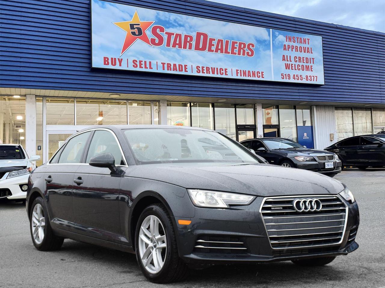 Used 2017 Audi A4 LEATHER SUNROOF H-SEATS! WE FINANCE ALL CREDIT! for sale in London, ON