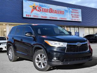 Used 2016 Toyota Highlander AWD LEATHER H-SEATS LOADED! WE FINANCE ALL CREDIT! for sale in London, ON