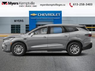 <b>Moonroof, Avenir Technology Package, Power Liftgate!</b><br> <br> <br> <br>At Myers, we believe in giving our customers the power of choice. When you choose to shop with a Myers Auto Group dealership, you dont just have access to one inventory, youve got the purchasing power of an entire auto group behind you!<br> <br>  This 2024 Buick Enclave offers a handsome exterior and generous standard tech equipment, with plentiful passenger and cargo space. <br> <br>Sitting atop the Buick SUV lineup, this 2024 Enclave is a stylish, family-friendly, and value-packed competitor to European luxury crossovers. With thoughtfully crafted and ergonomic seating for seven, this family-friendly SUV makes every day a little more special. This 2024 Enclave is more than your familys newest member; its a work of art.<br> <br> This moonstone grey SUV  has an automatic transmission and is powered by a  310HP 3.6L V6 Cylinder Engine.<br> <br> Our Enclaves trim level is Avenir. This top-of-the-line Premium Avenir comes fully loaded with exclusive exterior styling, a power moonroof, adaptive cruise control, a hands-free power liftgate, premium LED headlamps, remote start, and keyless entry. Keep connected and comfortable with leather-cooled and massaging seats, a large 8-inch touchscreen with voice command capability, navigation, Apple CarPlay, Android Auto, Wi-Fi hotspot, and wireless device charging. This premium SUV also includes a heads-up display, Bose premium audio, an HD surround vision camera, Buick Driver Confidence Plus package that adds lane departure warning and lane keep assist, blind zone alert, Teen Driver technology, forward collision alert, rear cross-traffic alert and much more. This vehicle has been upgraded with the following features: Moonroof, Avenir Technology Package, Power Liftgate. <br><br> <br>To apply right now for financing use this link : <a href=https://www.myerskemptvillegm.ca/finance/ target=_blank>https://www.myerskemptvillegm.ca/finance/</a><br><br> <br/>    Incentives expire 2024-04-30.  See dealer for details. <br> <br>Your journey to better driving experiences begins in our inventory, where youll find a stunning selection of brand-new Chevrolet, Buick, and GMC models. If youre looking to get additional luxuries at a wallet-friendly price, dont just pick pre-owned -- choose from our selection of over 300 Myers Approved used vehicles! Our incredible sales team will match you with the car, truck, or SUV thats got everything youre looking for, and much more. o~o