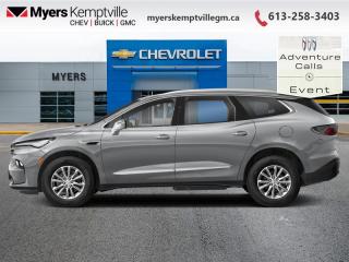 <b>Moonroof, Avenir Technology Package, Power Liftgate!</b><br> <br> <br> <br>At Myers, we believe in giving our customers the power of choice. When you choose to shop with a Myers Auto Group dealership, you dont just have access to one inventory, youve got the purchasing power of an entire auto group behind you!<br> <br>  Signature style and sophisticated features make this 2024 Enclave an instant classic. <br> <br>Sitting atop the Buick SUV lineup, this 2024 Enclave is a stylish, family-friendly, and value-packed competitor to European luxury crossovers. With thoughtfully crafted and ergonomic seating for seven, this family-friendly SUV makes every day a little more special. This 2024 Enclave is more than your familys newest member; its a work of art.<br> <br> This moonstone grey SUV  has an automatic transmission and is powered by a  310HP 3.6L V6 Cylinder Engine.<br> <br> Our Enclaves trim level is Avenir. This top-of-the-line Premium Avenir comes fully loaded with exclusive exterior styling, a power moonroof, adaptive cruise control, a hands-free power liftgate, premium LED headlamps, remote start, and keyless entry. Keep connected and comfortable with leather-cooled and massaging seats, a large 8-inch touchscreen with voice command capability, navigation, Apple CarPlay, Android Auto, Wi-Fi hotspot, and wireless device charging. This premium SUV also includes a heads-up display, Bose premium audio, an HD surround vision camera, Buick Driver Confidence Plus package that adds lane departure warning and lane keep assist, blind zone alert, Teen Driver technology, forward collision alert, rear cross-traffic alert and much more. This vehicle has been upgraded with the following features: Moonroof, Avenir Technology Package, Power Liftgate. <br><br> <br>To apply right now for financing use this link : <a href=https://www.myerskemptvillegm.ca/finance/ target=_blank>https://www.myerskemptvillegm.ca/finance/</a><br><br> <br/>    Incentives expire 2024-05-31.  See dealer for details. <br> <br>Your journey to better driving experiences begins in our inventory, where youll find a stunning selection of brand-new Chevrolet, Buick, and GMC models. If youre looking to get additional luxuries at a wallet-friendly price, dont just pick pre-owned -- choose from our selection of over 300 Myers Approved used vehicles! Our incredible sales team will match you with the car, truck, or SUV thats got everything youre looking for, and much more. o~o