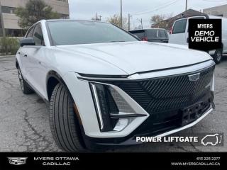 <b>$5000 DISCOUNT</b><br>  <br> <br>  This 2024 Cadillac Lyriq is an EV that impresses with a refined cabin, great driving range and head-turning styling. <br> <br>Delivering next level technology, this Cadillac Lyriq pushes the boundaries of what is possible for a fast charging EV crossover vehicle. With an advanced 33 inch LED display and a driver focused cockpit, its easy to immerse yourself into the pure driving experience. On the exterior, its sharp line and aggressive design adds dimensional texture for dramatic depth and a sleek new approach from the Cadillac brand.<br> <br> This crystal wht SUV  has an automatic transmission.<br> <br> Our LYRIQs trim level is Tech. This exquisite electric SUV features luxury appointments such as an expansive fixed glass roof with a power sunshade, Inteluxe synthetic leather upholstery, heated front seats with power adjustment and lumbar support, memory settings for the drivers seat, outside mirrors and steering wheel, wireless mobile device charging, dual-zone climate control, and an expansive 33-inch infotainment/drivers display with wireless Apple CarPlay and Android Auto, 5G communications capability, Google automotive services, and SiriusXM satellite radio. Safety features include front and rear park assist, lane keeping assist with lane departure warning, front pedestrian braking with bicyclist detection, blind zone steering assist, Teen Driver, forward collision alert, and an HD rear vision camera. This vehicle has been upgraded with the following features: Glass Roof,  Wireless Charging,  Power Liftgate.  This is a demonstrator vehicle driven by a member of our staff, so we can offer a great deal on it.<br><br> <br/> Weve discounted this vehicle $5000. See dealer for details. <br> <br> o~o