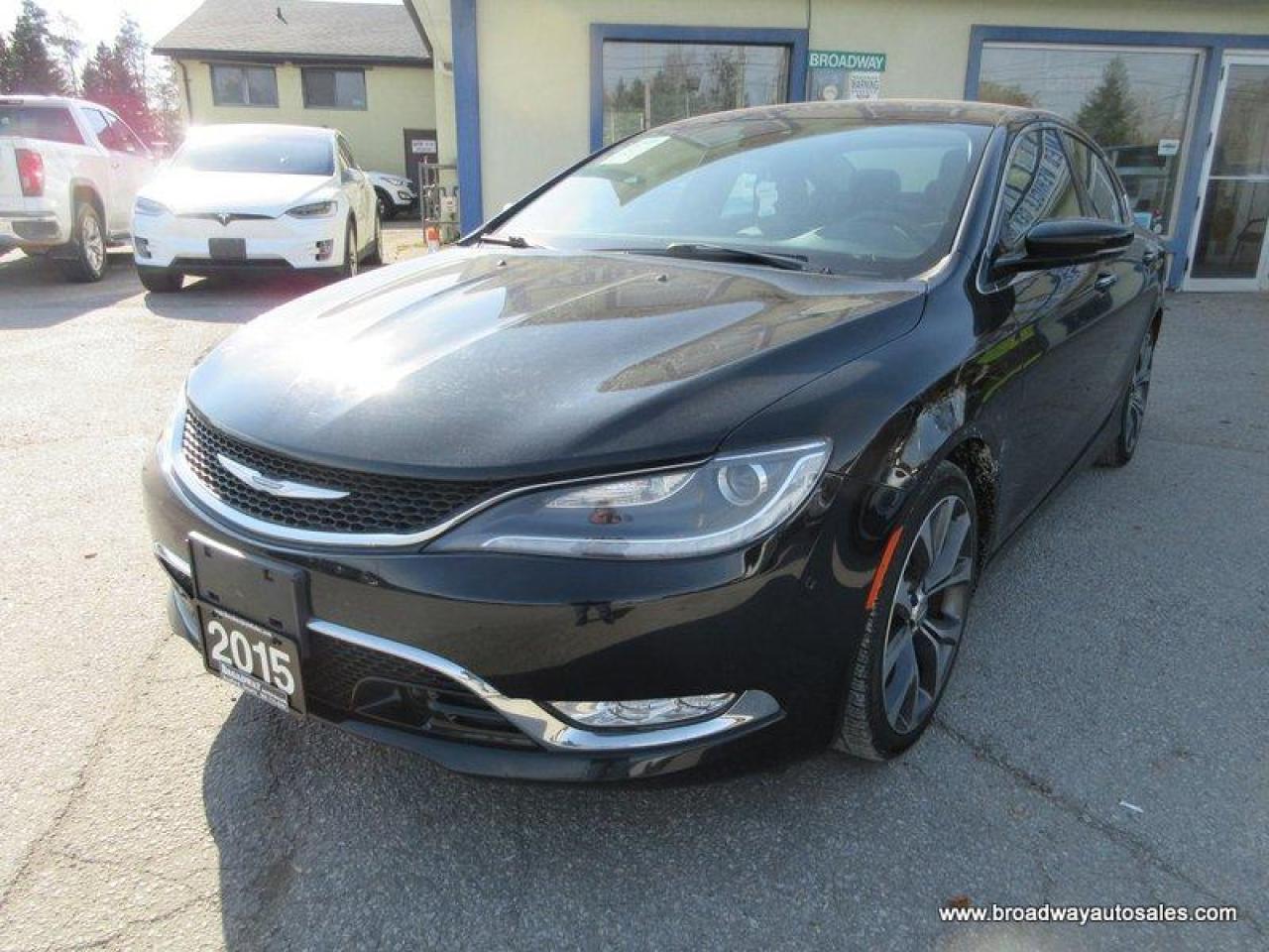 Used 2015 Chrysler 200 ALL-WHEEL DRIVE C-SERIES 5 PASSENGER 3.6L - V6.. LEATHER.. HEATED/AC SEATS.. NAVIGATION.. BACK-UP CAMERA.. BLUETOOTH SYSTEM.. KEYLESS ENTRY.. for sale in Bradford, ON