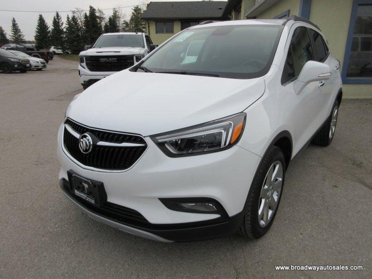 2019 Buick Encore ALL-WHEEL DRIVE ESSENCE-PACKAGE 5 PASSENGER 1.4L - TURBO.. NAVIGATION.. LEATHER.. HEATED SEATS & WHEEL.. POWER SUNROOF.. BACK-UP CAMERA..