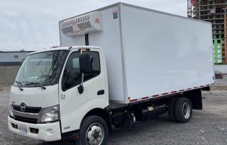 Freshly serviced at Hino Ottawa, 2 new batteries, sold with safety check for Ont or Que<br />19,500 GVWR, 5L diesel, auto, AC, pw, cruise control, 3 passenger with cloth seats.<br />Compare to similar trucks priced at $50,000 to $100,000, this is a super nice and clean unit with a ATC 16MH-1 freezer / refrigeration unit. Please call 613-850-7747 to schedule a viewing.<br type=_moz /> PLEASE REACH OUT AND TELL US HOW WE CAN HELP YOU GET YOUR NEXT VEHICLE.<br />SAFETY CHECK FOR ONTARIO OR QUEBEC INCLUDED ON ALL CARS EXCEPT THOSE LISTED AS-IS.<br />FINANCING AVAILABLE FOR ALL CREDIT SITUATIONS.<br />All prices are plus HST and licence fees.<br />We do not charge an administration fee or add extra charges.