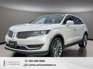 Used 2018 Lincoln MKX Reserve *2.7L V6, Heated & Cooled seats, Heated Steering wheel* for sale in Winnipeg, MB