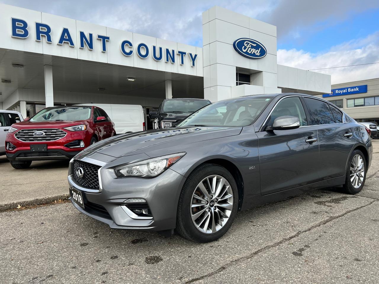 Used 2018 Infiniti Q50 2.0T Luxe AWD for sale in Brantford, ON