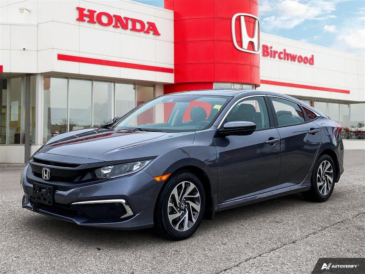 Used 2020 Honda Civic EX Moonroof | Heated Seats for sale in Winnipeg, MB