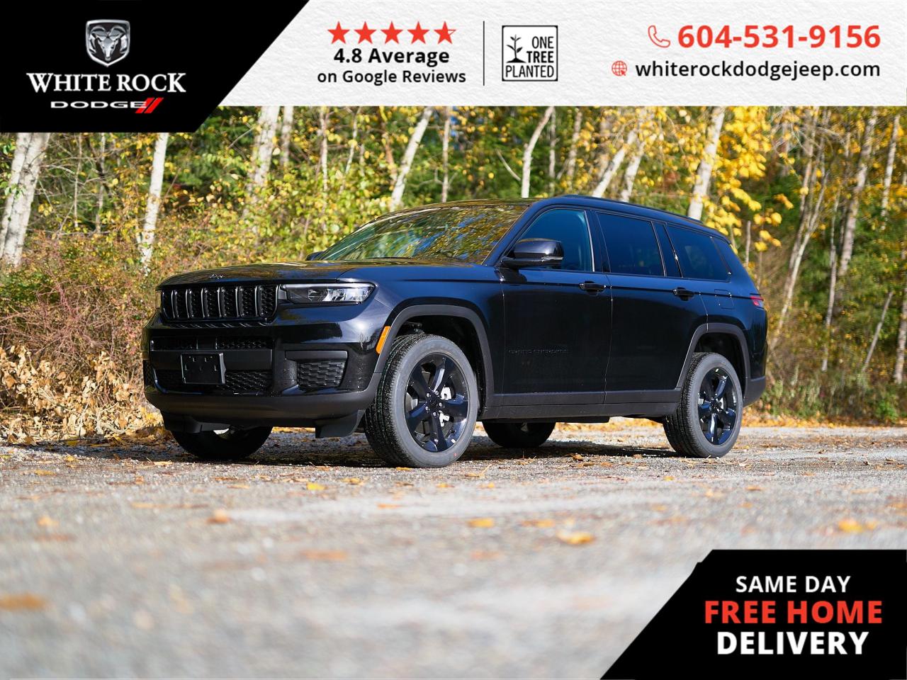 New 2024 Jeep Grand Cherokee L ALTITUDE 7 PASSENGER for sale in Surrey, BC