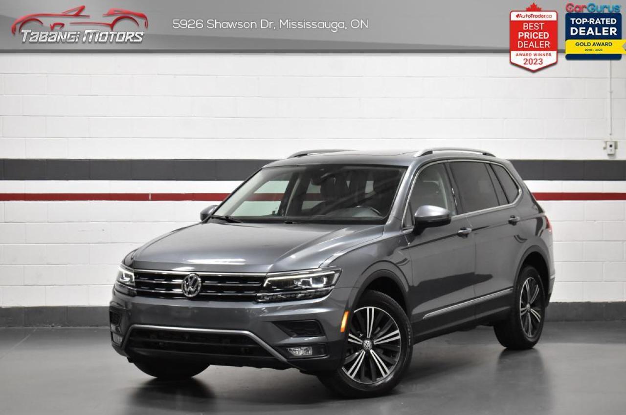 Used 2018 Volkswagen Tiguan Highline  No Accident Fender 360CAM Navigation Panoramic Roof for sale in Mississauga, ON