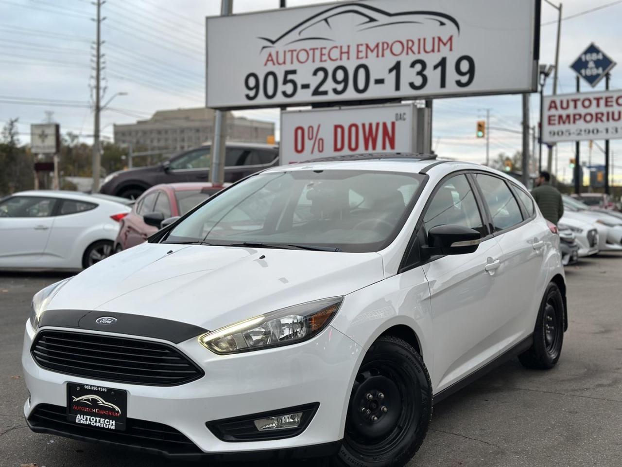 Used 2018 Ford Focus SEL Hatchback Sunroof/Camera/Bluetooth for sale in Mississauga, ON