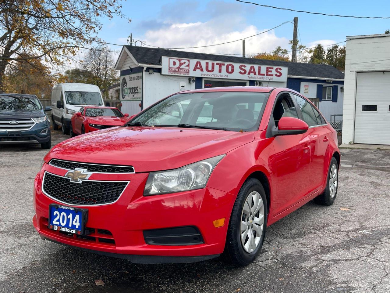 2014 Chevrolet Cruze LT/BT/NO ACCIDENT/GAS SAVER/CERTIFIED. - Photo #1