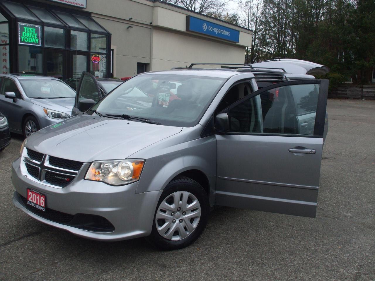 2016 Dodge Grand Caravan SXT,Certified,7 Passengers,Trailer Hitch,Bluetooth