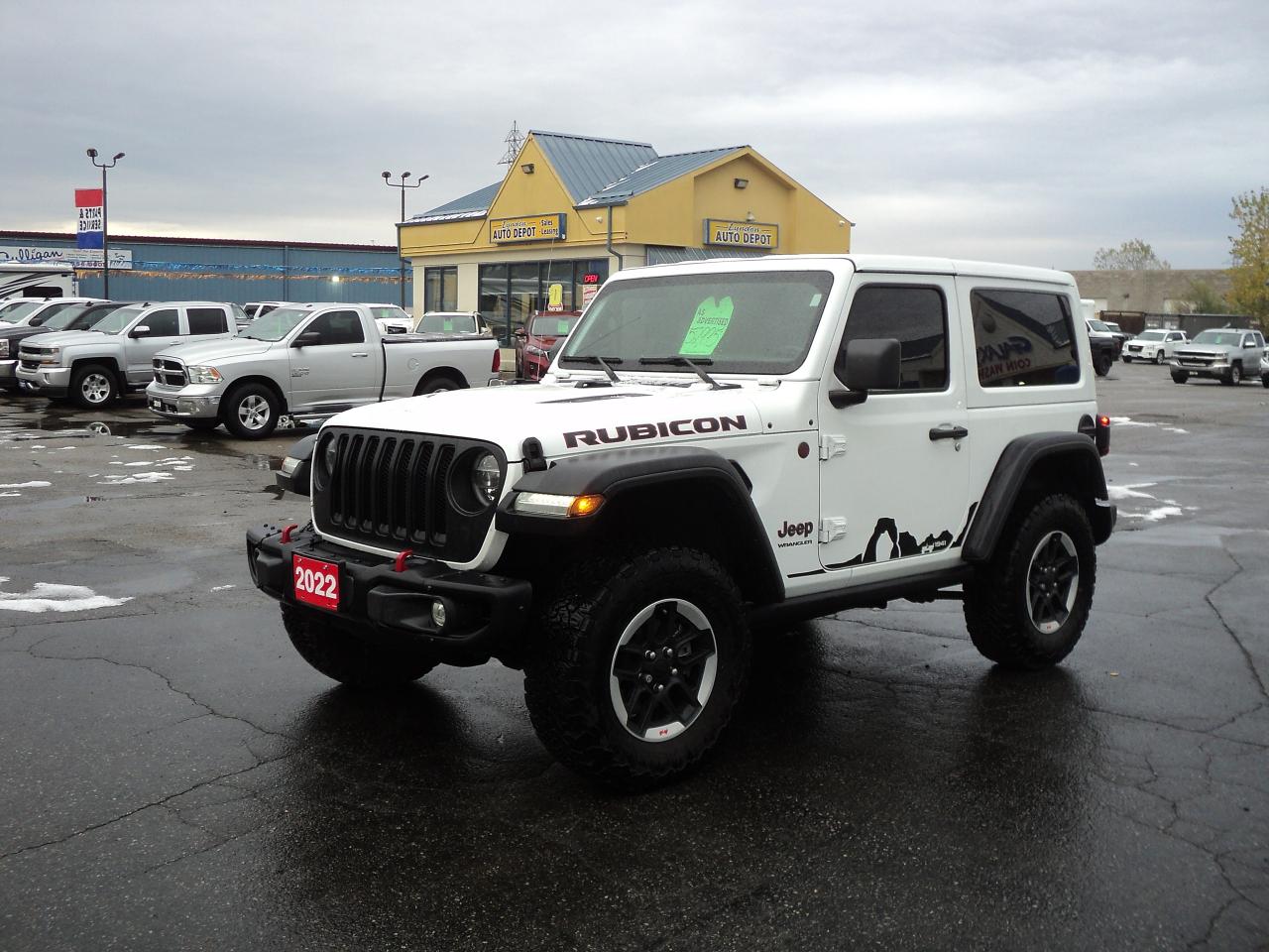 Used 2022 Jeep Wrangler RUBICON 4X4 3.6L Automatic for sale in Brantford, ON