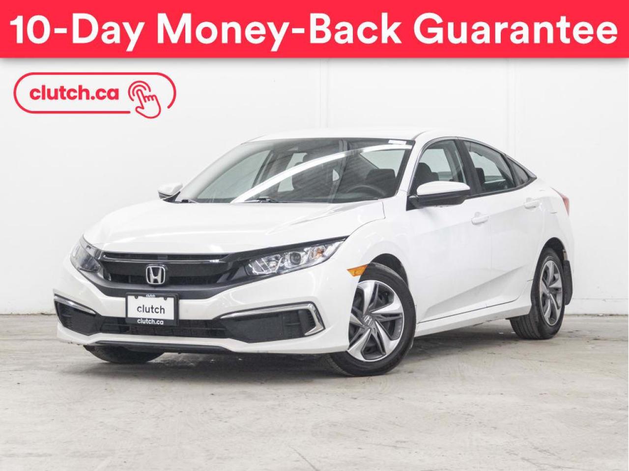 Used 2019 Honda Civic Sedan LX w/ Apple CarPlay & Android Auto, Adaptive Cruise, A/C for sale in Toronto, ON