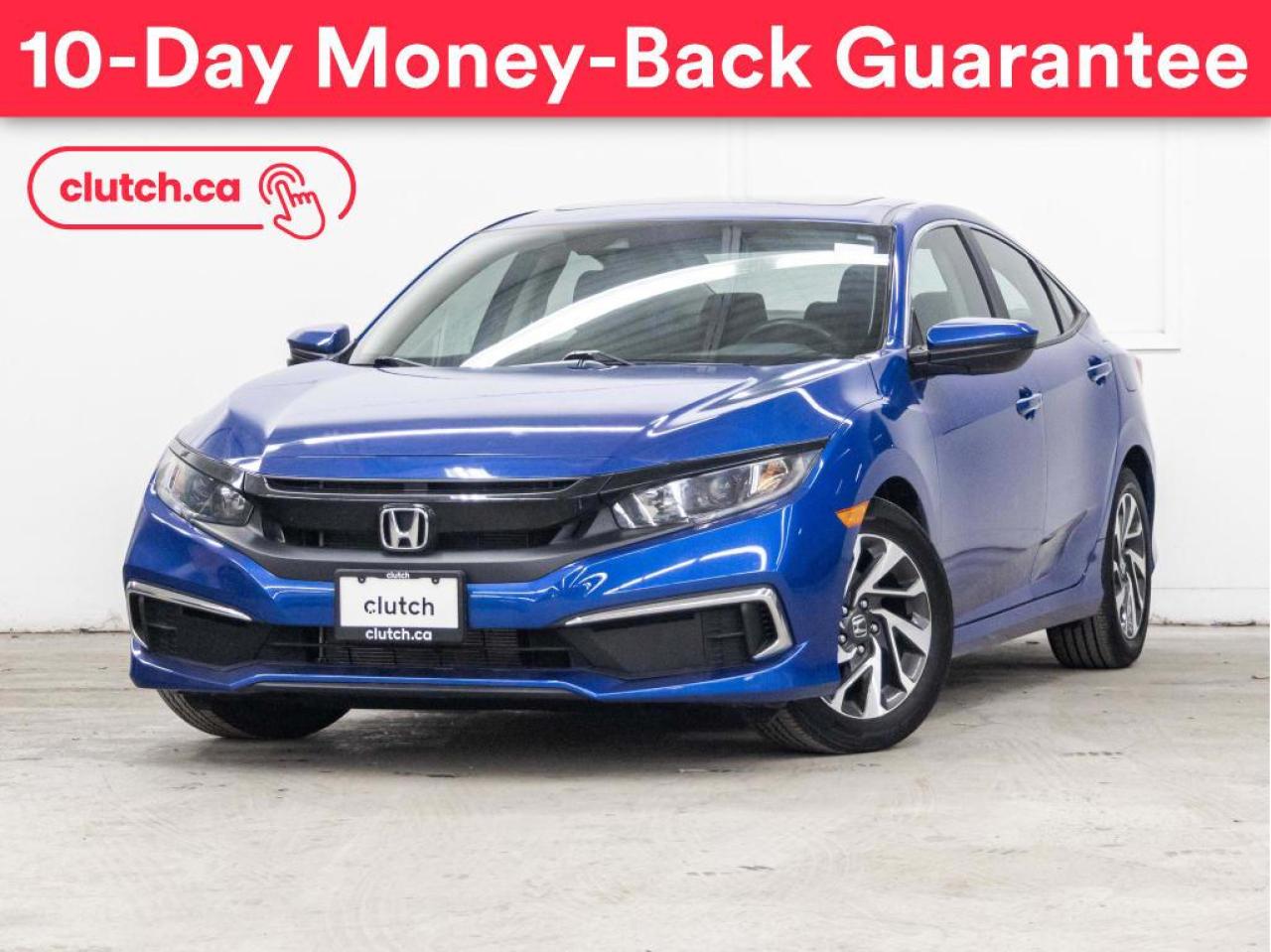 Used 2019 Honda Civic Sedan EX w/ Apple CarPlay & Android Auto, Adaptive Cruise, A/C for sale in Toronto, ON