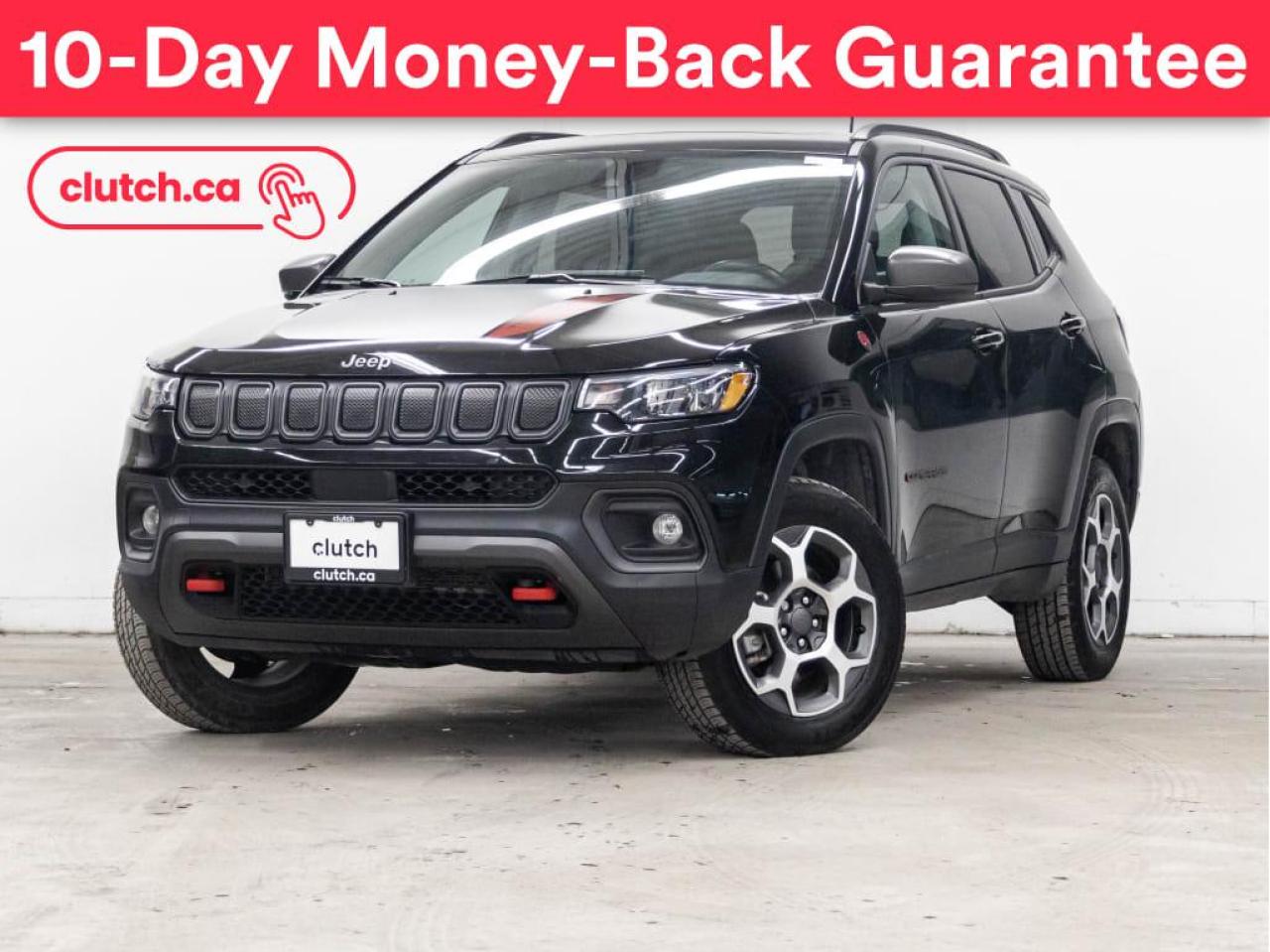 Used 2022 Jeep Compass Trailhawk 4x4 w/ Uconnect 5, Bluetooth, Nav for sale in Toronto, ON