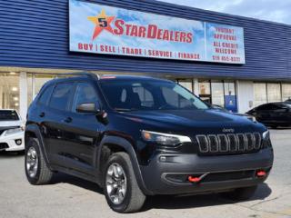 Used 2019 Jeep Cherokee LEATHER H-SEATS R-CAM MINT! WE FINANCE ALL CREDIT! for sale in London, ON