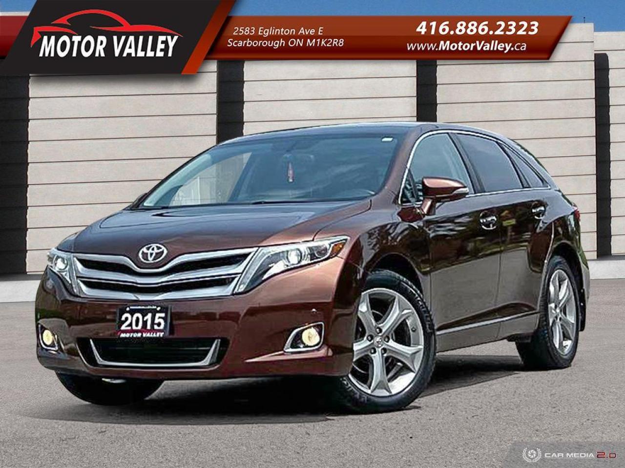 Used 2015 Toyota Venza LIMITED V6 AWD NAVIGATION / CAMERA / PANO ROOF! for sale in Scarborough, ON
