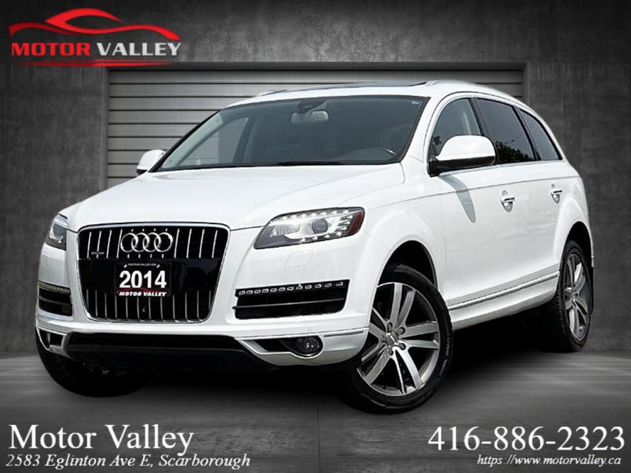 Used 2014 Audi Q7 Quattro 3.0L Technik 7 Pass Loaded! for sale in Scarborough, ON