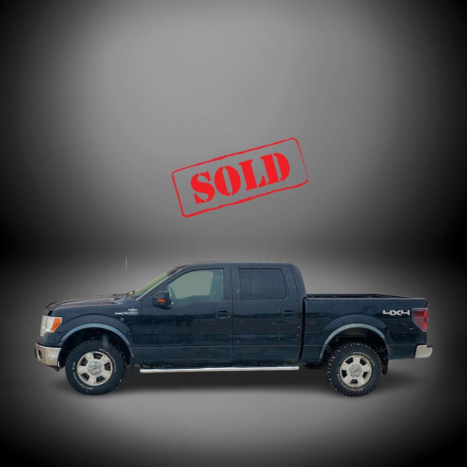 <p>****SOLD*****</p><p>&nbsp;</p><p>Accident Free, 4X4 Super Crew, Fresh Safety, Air, Tilt, Cruise, Power Windows, Locks, and Mirrors, Running Boards, plus so much more....This truck comes with a 1 Year Powertrain warranty at no extra charge</p><p>We offer on the spot financing; we finance all levels credit.</p><p>All our vehicles come with a Manitoba safety.</p><p>Proud members of The Manitoba Used Car Dealer Association as well as the Manitoba Chamber of Commerce.</p><p>All payments, and prices, are plus applicable taxes. Dealers permit #4821</p>