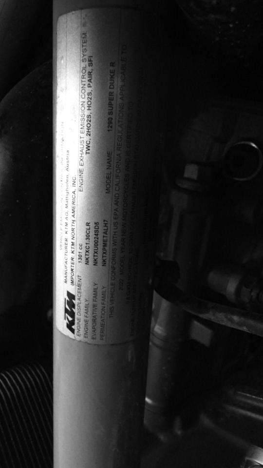 2022 KTM Super Duke R*1290CC*180HP*EXHAUST*NEEDS WIRE REPAIR* - Photo #14
