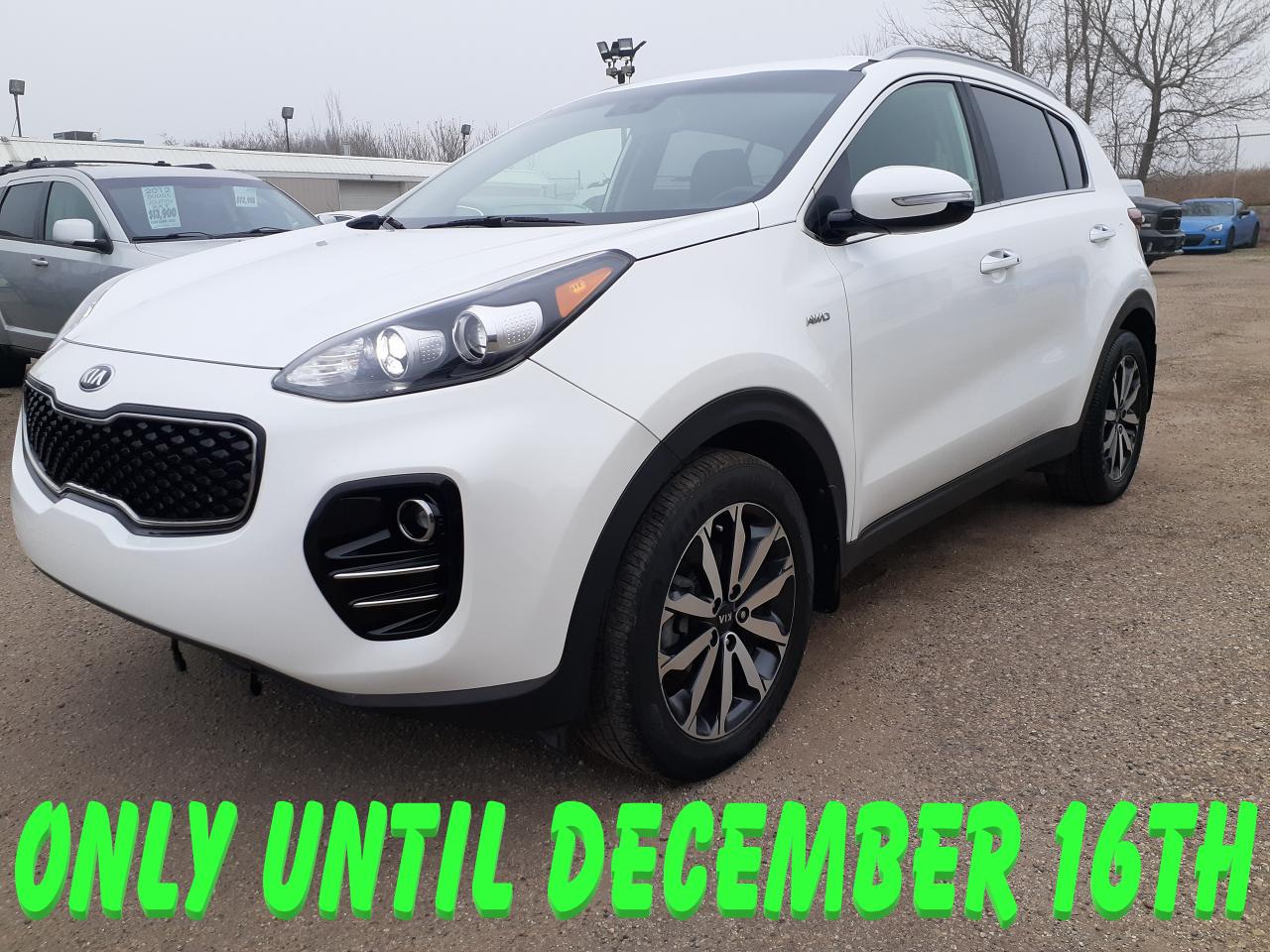 2018 Kia Sportage EX, AWD, Leather, Htd Steering & Seats, BU Cam - Photo #1