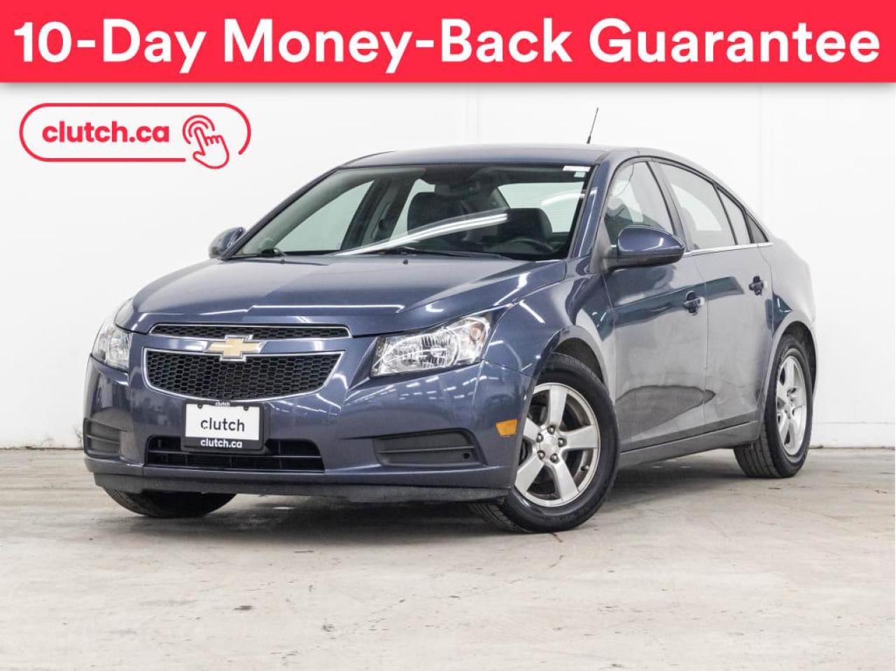 Used 2013 Chevrolet Cruze LT Turbo w/ Rearview Cam, Bluetooth, A/C for sale in Toronto, ON