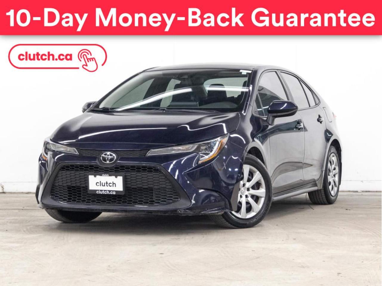 Used 2020 Toyota Corolla LE w/ Apple CarPlay, Bluetooth, A/C for sale in Toronto, ON