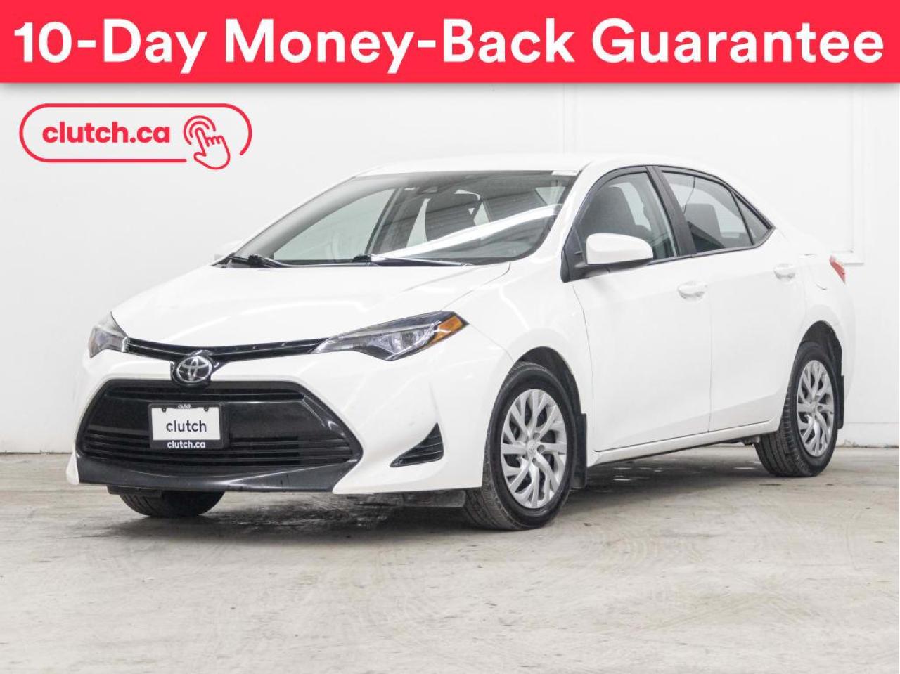 Used 2017 Toyota Corolla LE w/ Rearview Cam, Bluetooth, A/C for sale in Toronto, ON