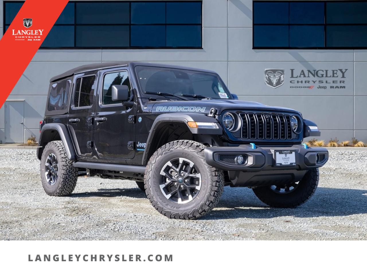 New 2024 Jeep Wrangler 4xe RUBICON for sale in Surrey, BC