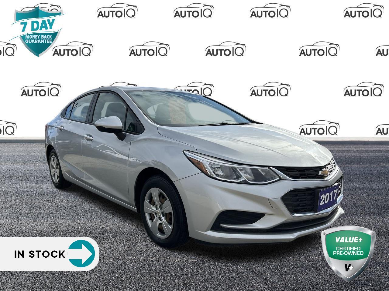 Used 2017 Chevrolet Cruze L Manual ONE OWNER | NO ACCIDENTS | LOW KM for sale in Tillsonburg, ON