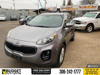 <b>Bluetooth,  Heated Seats,  Rear View Camera,  Aluminum Wheels,  SiriusXM!</b><br> <br>    With a spacious and versatile cargo area, Sportage features a superb combination of form and function. This  2017 Kia Sportage is for sale today. <br> <br>Its time to discover just how good a compact crossover can be. Introducing the all-new 2017 Kia Sportage. Completely redesigned, it offers a striking synthesis of performance, versatility, and refinement. Sleek exterior styling is complemented by a spacious interior, with bold features and an imposing stance, the rebellious appearance of the all-new 2017 Kia Sportage naturally complements your active lifestyle. This  SUV has 159,183 kms. Its  grey in colour  . It has a 6 speed automatic transmission and is powered by a  181HP 2.4L 4 Cylinder Engine.  <br> <br> Our Sportages trim level is LX. The LX trim makes this versatile Kia Sportage an excellent and highly affordable SUV. It comes standard with an AM/FM CD player with SiriusXM, an aux jack, and a USB port, Bluetooth phone connectivity, a rearview camera, heated front seats, steering wheel audio and cruise control, power windows, power door locks with remote keyless entry, 60/40 split folding back seats, aluminum wheels, and more. This vehicle has been upgraded with the following features: Bluetooth,  Heated Seats,  Rear View Camera,  Aluminum Wheels,  Siriusxm,  Steering Wheel Audio Control. <br> <br>To apply right now for financing use this link : <a href=https://www.budgetautocentre.com/used-cars-saskatoon-financing/ target=_blank>https://www.budgetautocentre.com/used-cars-saskatoon-financing/</a><br><br> <br/><br> Buy this vehicle now for the lowest bi-weekly payment of <b>$114.43</b> with $0 down for 84 months @ 5.99% APR O.A.C. ( Plus applicable taxes -  Plus applicable fees   ).  See dealer for details. <br> <br><br> Budget Auto Centre has been a trusted name in the Automotive industry for over 40 years. We have built our reputation on trust and quality service. With long standing relationships with our customers, you can trust us for advice and assistance on all your automotive needs. </br>

<br> With our Credit Repair program, and over 250+ well-priced used vehicles in stock, youll drive home happy. We are driven to ensure the best in customer satisfaction and look forward working with you. </br> o~o